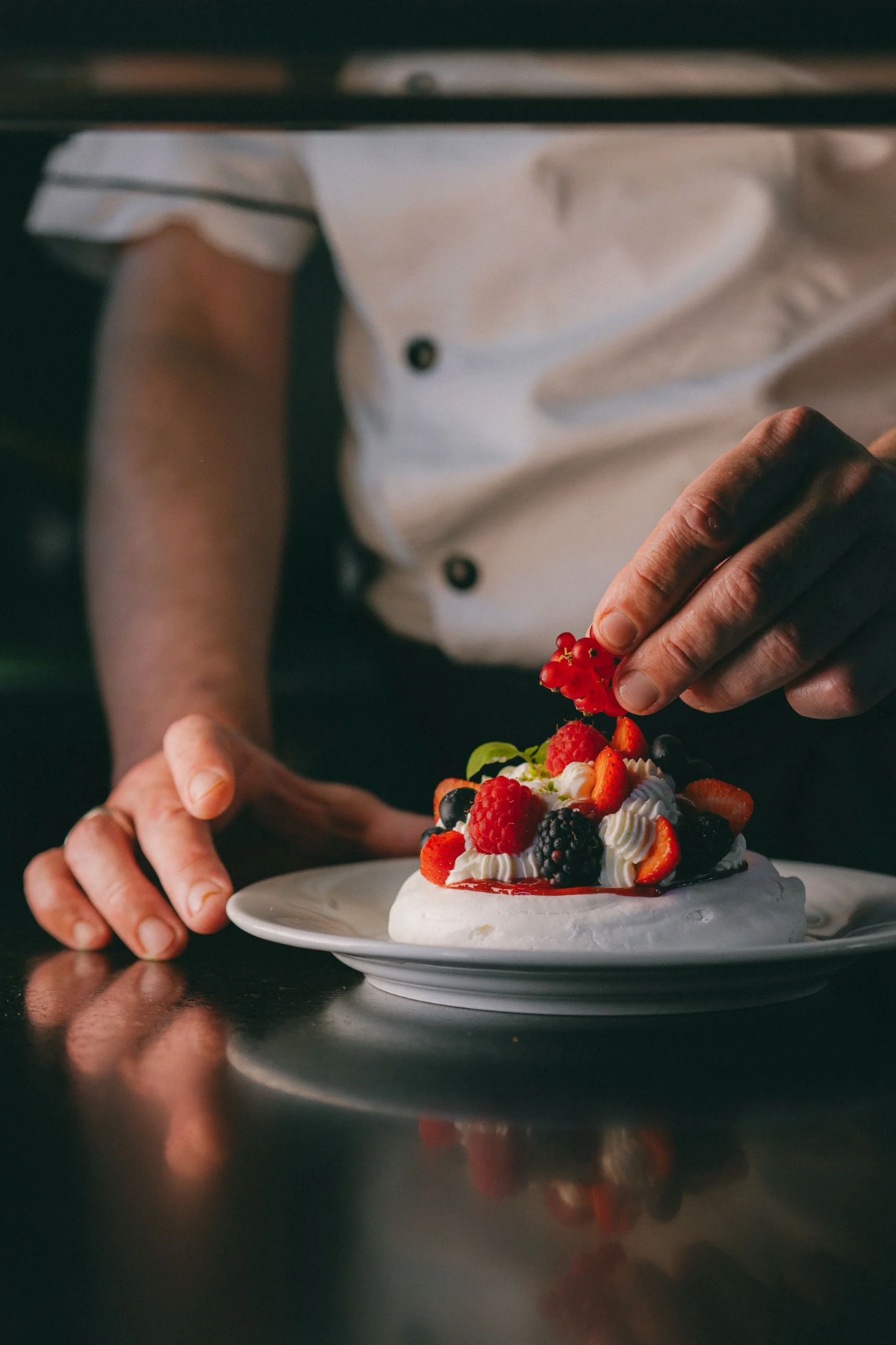 pavlova fruits rouges